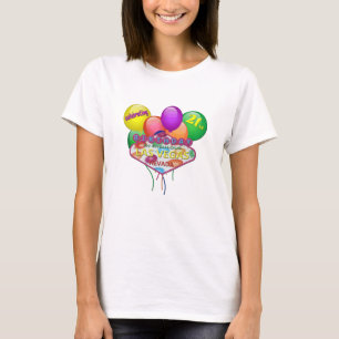 T-shirt célébration du 21ème ANNIVERSAIRE dans le T-shi