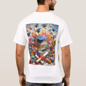 T-shirt Célébration du diplôme (Dos)