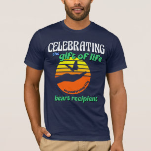 T-shirt Célébration du don de la transplantation cardiaq
