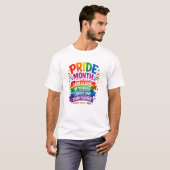 T-shirt Célébration du Mois de la Fierté (Devant entier)