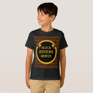 T-shirt Célébration du Mois de l'histoire des Noirs Motif