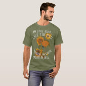 T-SHIRT CÉLÉBRATION FUNÉRAIRE LF VG HG FÊTE PERTE VEILLE V (Devant entier)