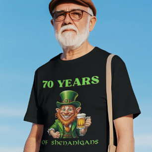T-shirt Célébration humoristique du 70e anniversaire de la