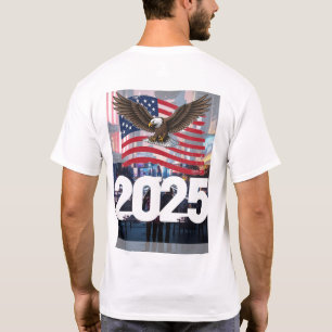 T-shirt Célébration patriotique de 2025   Indépendance mod