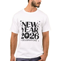 t-shirt Célébrations du Nouvel An 2026