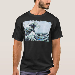 T-shirt Célèbre art japonais Vintage Grande vague Remi Hok