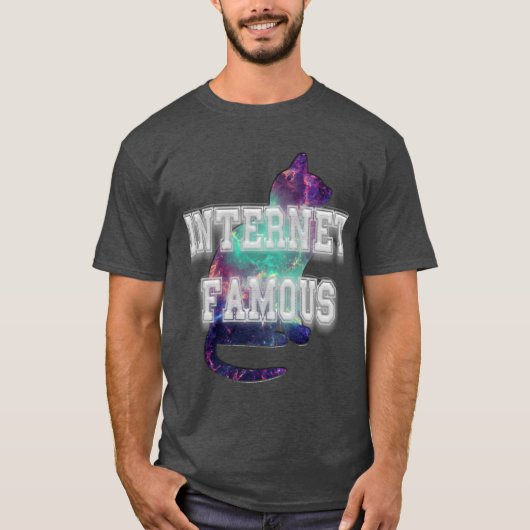 T-shirt Célèbre sur Internet (Devant)