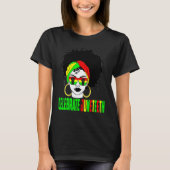 T-shirt Célébrer Juneteeth Pride Histoire noire Afro Ameri (Devant)