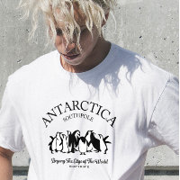 Célébrer la culture de l'Antarctique Drapeau T-shi