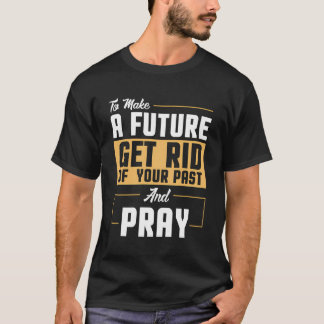 T-shirt Célébrer la dépendance à la récupération prière ch