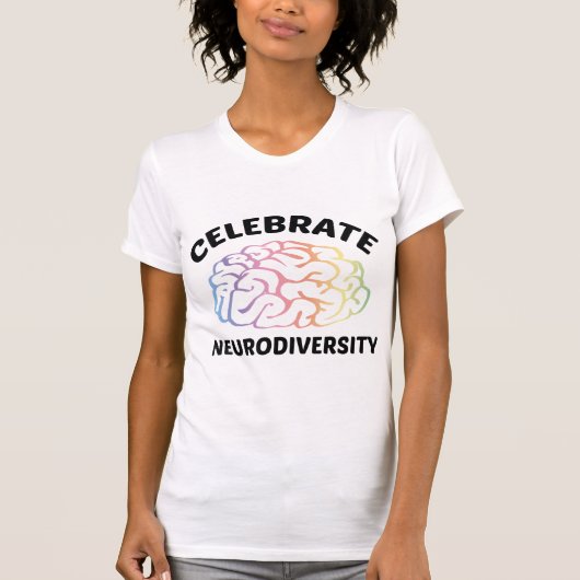 T-shirt Célébrer la neurodiversité (Devant)
