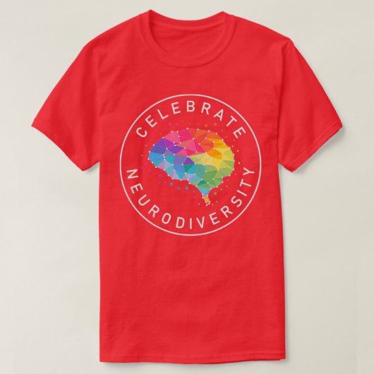 T-shirt Célébrer la neurodiversité 4 (Design devant)