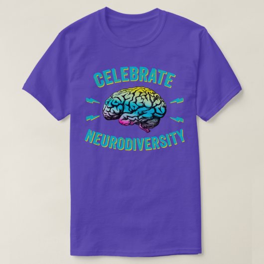 T-shirt Célébrer la neurodiversité 5 (Design devant)