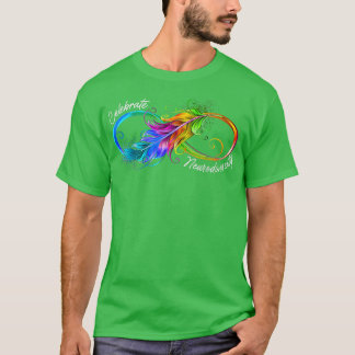 T-shirt Célébrer la neurodiversité TDAH mérite une appréci