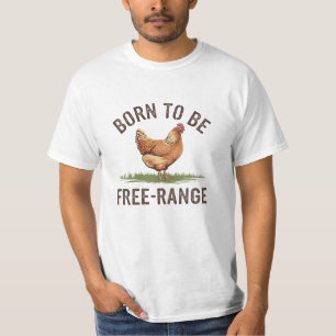 T-shirt Célébrer la vie agricole avec l'art du poulet