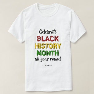T-shirt Célébrer le Mois de l'histoire des Noirs