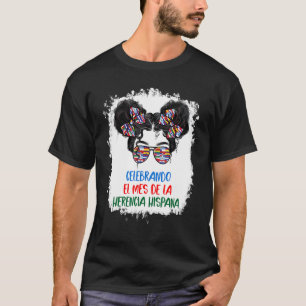 T-shirt Célébrer le Mois du patrimoine hispanique national