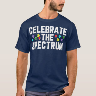 T-shirt Célébrer le spectre Neurodiversité Autisme TDAH