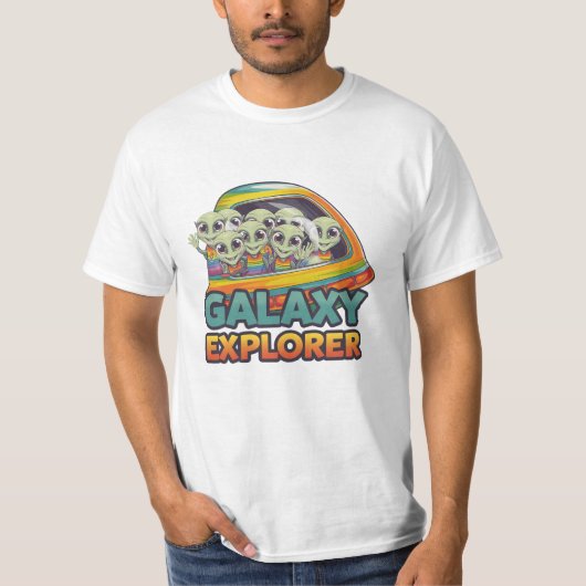 T-shirt Célébrer l'espace extra-atmosphérique avec l'oeuvr (Devant)