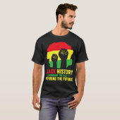 T-shirt Célébrer l'histoire des Noirs (Devant entier)