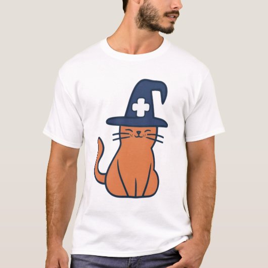 T-shirt Célébrez la chute avec une Feline Twist - Un Nu Éf (Devant)