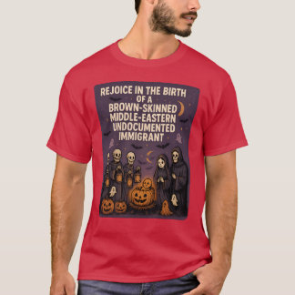 T-SHIRT CÉLÉBREZ LA NAISSANCE D'UN MOYEN-ORIENT À PEAU BRU