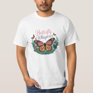 T-shirt Célébrez la nature avec de beaux modèles de papill