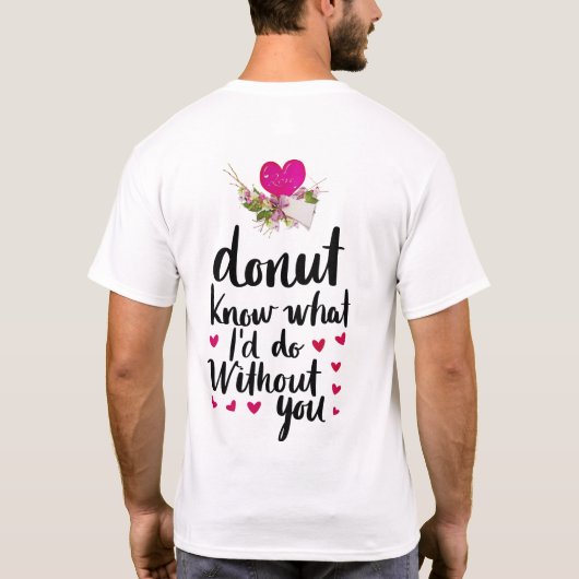 T-shirt Célébrez l'amour pour la Saint-Valentin (Dos)