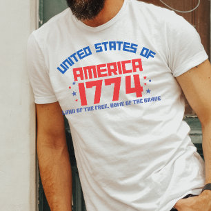 T-shirt Célébrez le 250e anniversaire de l'indépendance de