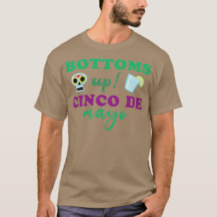 T-shirt Célébrez Le Cinco De Mayo Avec Les Détails De Bois