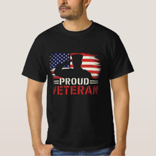 T-shirt Célébrez les héros avec des oeuvres d'art vétérans