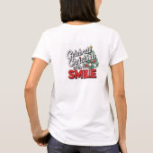 T-shirt Célébrez Noël avec le sourire (Dos)