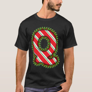 T-shirt Célébrez Noël avec les lettres de votre faveur