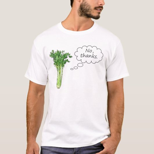 T-shirt Céleri - aucuns mercis à vous (Devant)