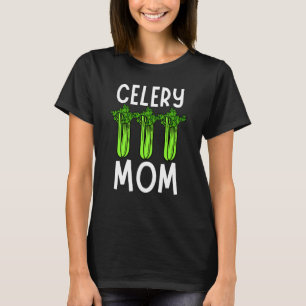 T-shirt Céleri Maman Fête des mères végétale Jardinière  1