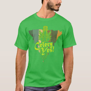 T-shirt Céleri Oui Drôle de Légume Jardinier  337