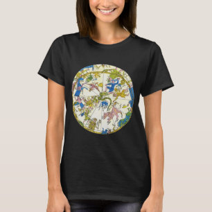T-shirt Céleste Vintage, Sphère Arabe, Constellations