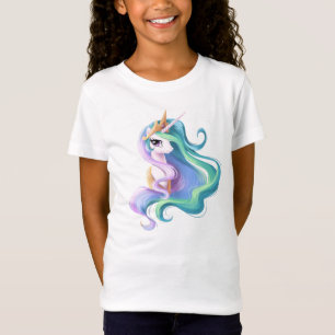 T-Shirt celestia de princesse de licorne