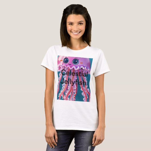 T-shirt Célestial Jellyfish (Devant entier)