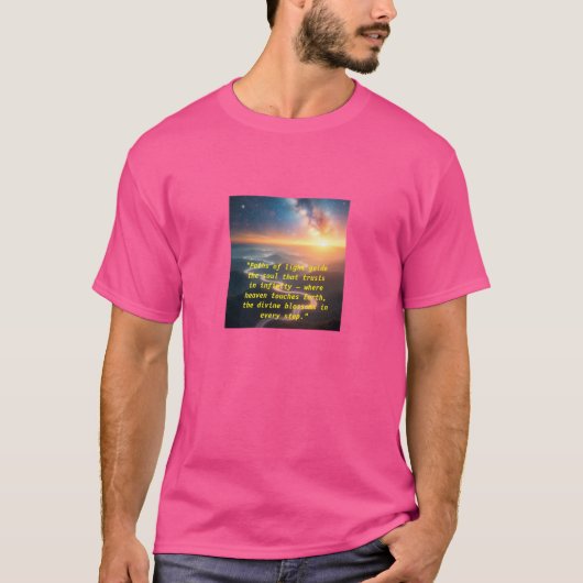 T-shirt "Celestial Road to Awakening" (Devant)