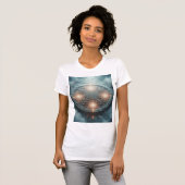 T-shirt Celestial Spell Circle – Glowing Alchemy (Devant entier)