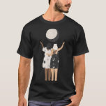 T-shirt Celestial Women Friends With Moon, Stars And Sun E<br><div class="desc">Celestial Women Friends With Moon,  Stars And Sun Eclipse.</div>