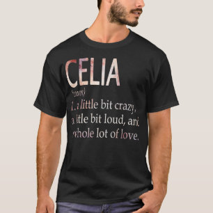 T-shirt Celia Fille Nom Définition