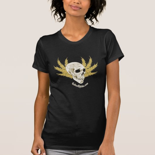 T-shirt CeliacChicks Skully #2 (Devant)