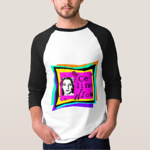 T-shirt Celine Dion - art pop