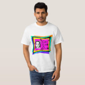 T-shirt Celine Dion - art pop (Devant entier)