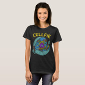 T-shirt Cell Fie Funny Science Biology Teacher (Devant entier)