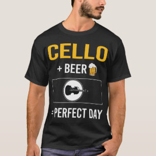 T-shirt Cellist du jour de la bière