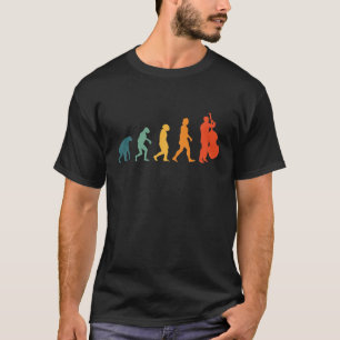 T-shirt Cellist Evolution Vintage Cello Retro Lecteur Cell