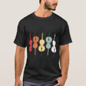 T-shirt Cellist violoncelle instrument (Devant)